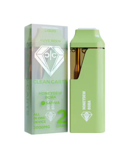Honeydew Boba disposable vape featuring a sweet melon and creamy boba flavor profile, sleek vape pen design, and smooth draw for a premium vaping experience.
