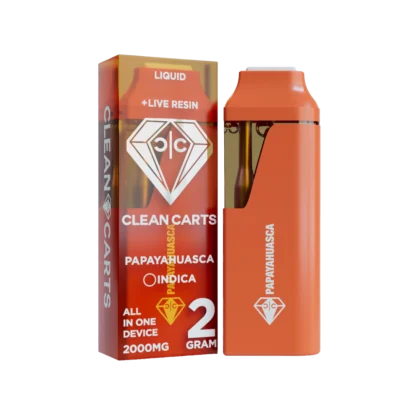 Papayahuasca premium exotic product featuring a tropical papaya-inspired flavor profile with earthy, herbal undertones and a smooth, high-quality crafted blend designed for a rich and distinctive sensory experience.
