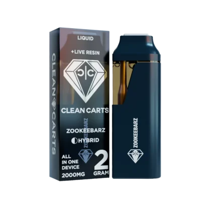Zookeebarz disposable vape featuring a rich, sweet, and exotic flavor profile with smooth airflow, sleek design, and consistent vapor production for an enjoyable vaping experience.