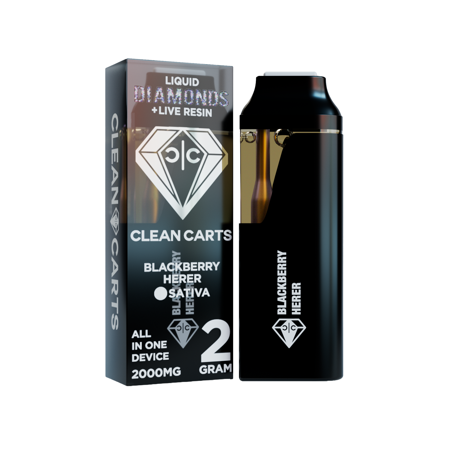 Blackberry Herer scented smoke odor eliminator candle featuring a rich blackberry and herbal fragrance designed to eliminate smoke and lingering odors indoors.