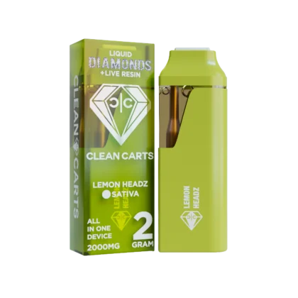 Lemon Headz scented smoke odor eliminator candle with bright citrus lemon fragrance formulated to neutralize smoke and indoor odors.